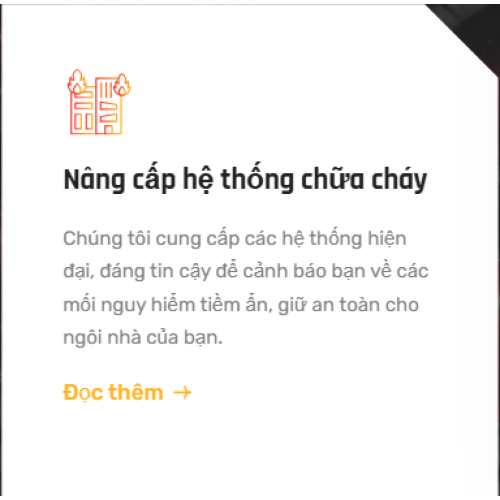 Nâng cấp hệ thống chữa cháy