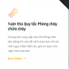 Tuân thủ Quy tắc Phòng cháy chữa cháy
