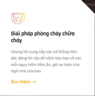 Giải pháp phòng cháy chữa cháy