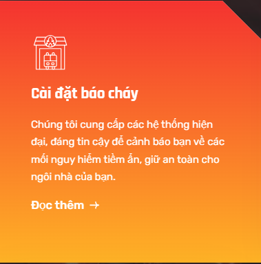 Cài đặt báo cháy
